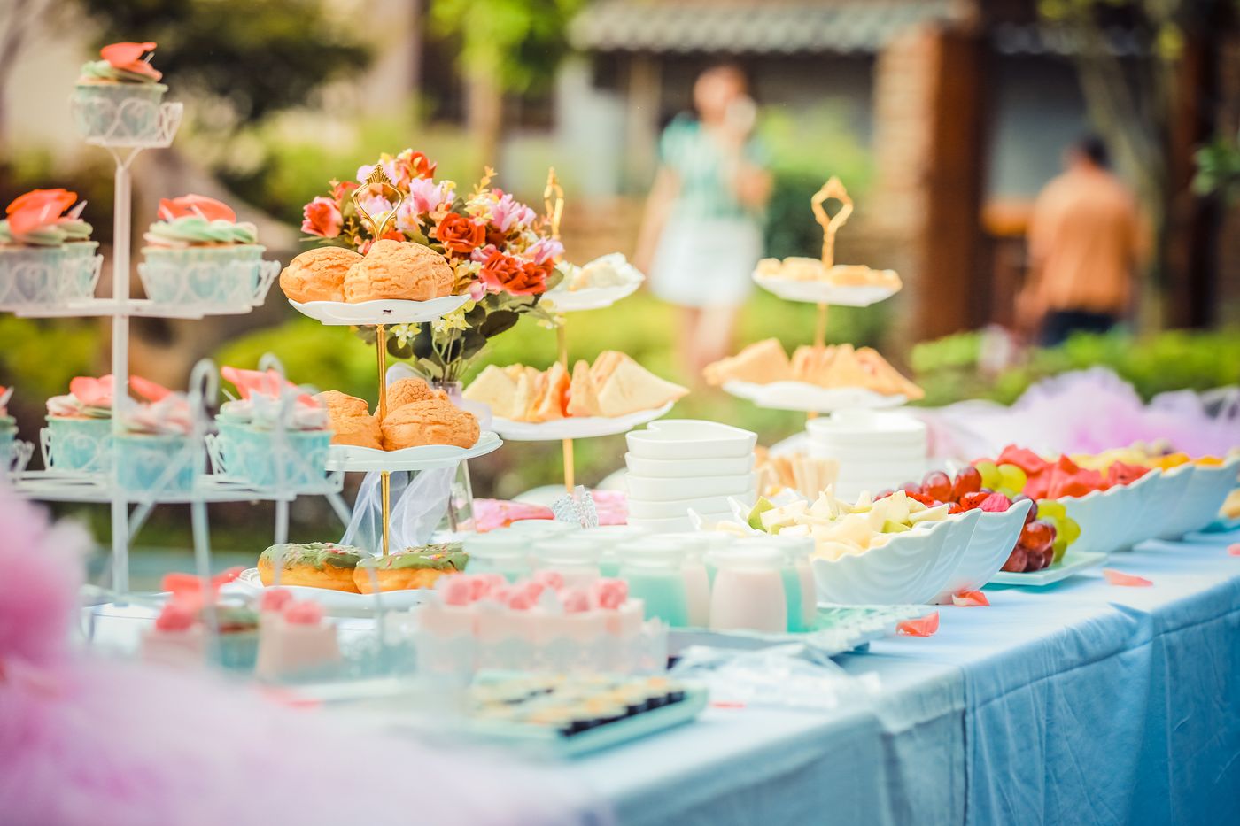 Event table styling with plants
